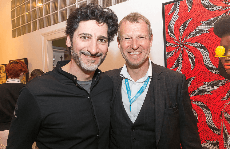 Spitzenkoch Paul Ivic´ und Christoph Jünger (r.) 