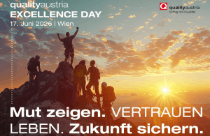 Excellence Day 2026: Mut zeigen. Vertrauen leben. Zukunft sichern.