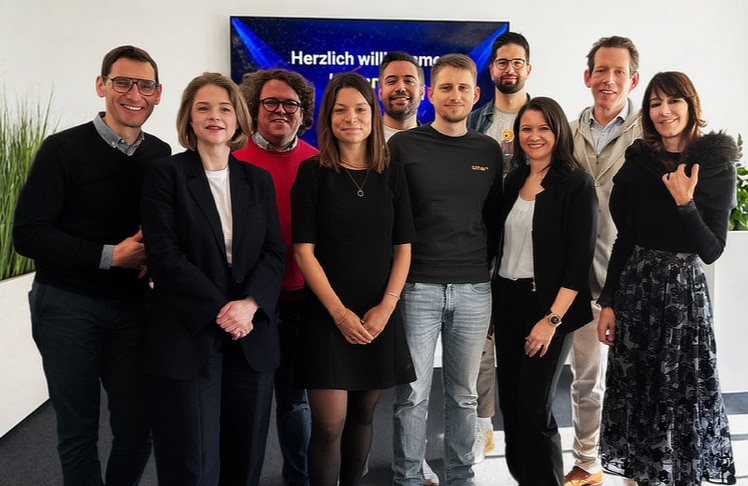 V.l.n.r.: Robert Rappold (Styria), Maresa Wolkenstein (COPE), Markus Lauscher (COPE), Svenja Damzog (Adnami), Pierre Greber (COPE), Thomas Falkenhagen (Equativ), Nadeem Qureshi (BCN), Marion Stelzer-Zöchbauer (COPE), Eugen Schmidt (Agenda 2050) und Isabella Zündel (Styria).