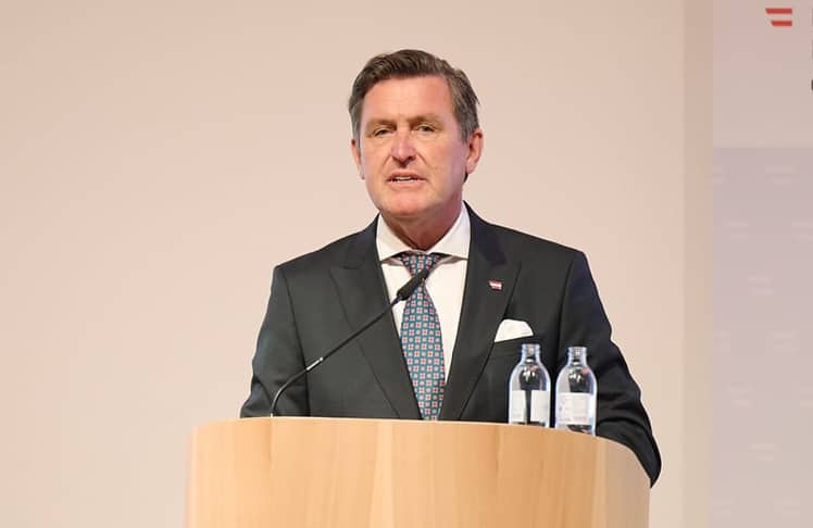 Bundesminister Peter Hanke bei der Konferenz: "Mobilität ist eine Frage der Gerechtigkeit – nicht der ideologischen Konflikte"