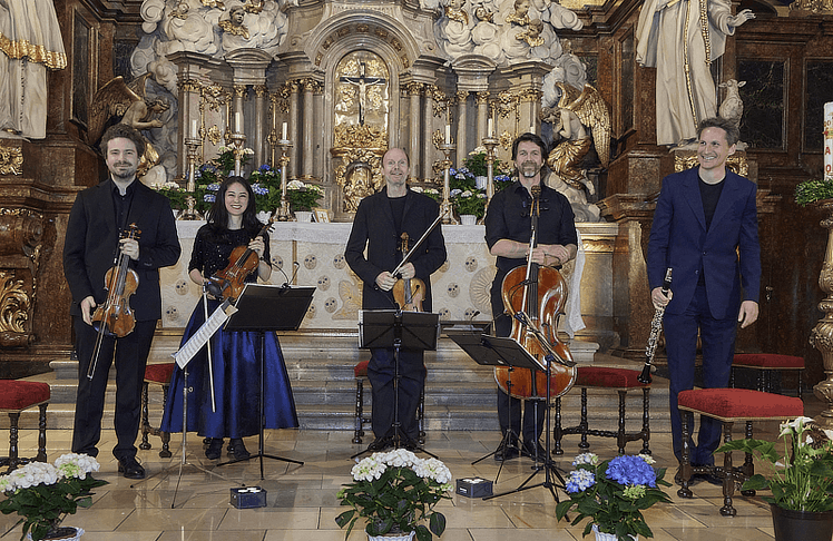 V.l.n.r.: Benjamin Herzl, Anna Knopp, Thomas Selditz, Matthias Bartolomey und Daniel Ottensamer