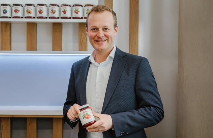 Klaus Darbo, Vorstandsvorsitzender des Marmeladeherstellers Darbo.