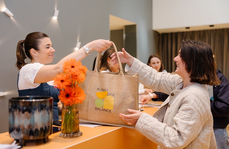 Am Ende erhielt jede:r Besucher:in ein Goodie-Bag mit Produkten der Partner-Brands.