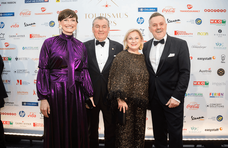 V.l.n.r.: Astrid Steharnig-Staudinger, Toni und Eva Mörwald sowie Klaus Panholzer