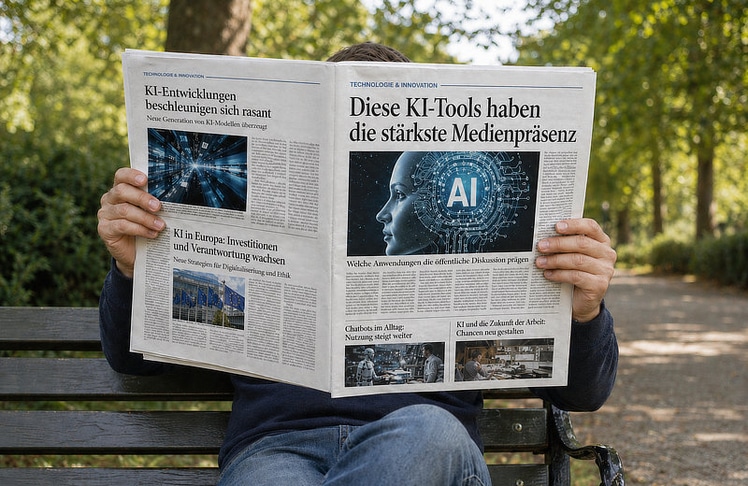 Über ein bestimmtes KI-Tool wird mit großem Abstand am häufigsten berichtet – sowohl in Print als auch online. (Symbolbild)