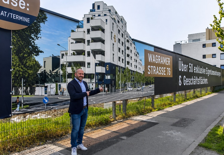 Glorit präsentiert neues Projekt in der Wagramer Straße 76