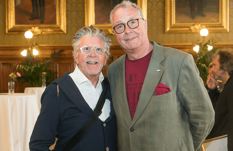 V.l.n.r.: Gerhard Krispl (Herausgeber LEADERSNET-Art) und Wolfgang Fischer (GF DDSG Blue Danube)