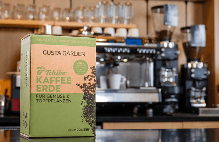 Tchibo launcht am 7. April Kaffee-Erde Pellets aus eigenem Kaffeesatz – zu 100% Made in Austria. 