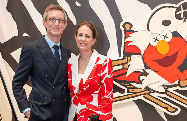 Ralph Gleis und Partnerin Katinka Christina Keckeis 