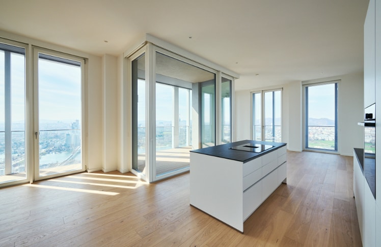 Wohnung im "Vienna Twentytwo" © Lukas Schaller