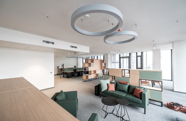 Musterbeispiel – Tower Offices im "Vienna Twentytwo" © Stefan Seelig