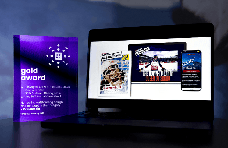 Servus Media erhielt das für den Skicircus Saalbach Hinterglemm Leogang-Fieberbrunn umgesetzte 360-Grad-Projekt anlässlich der Ski-Weltmeisterschaft den ICM-Award in Gold in der Kategorie "Crossmedia".