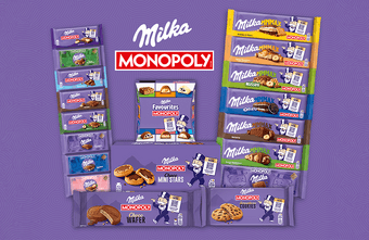 Milka verbindet jetzt Schokolade mit Spielspaß