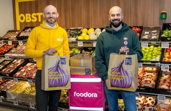 Billa und foodora eröffnen gemeinsamen Zustellstandort in Wien