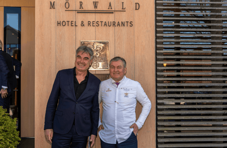 Paul Gessl (l.) und Toni Mörwald 