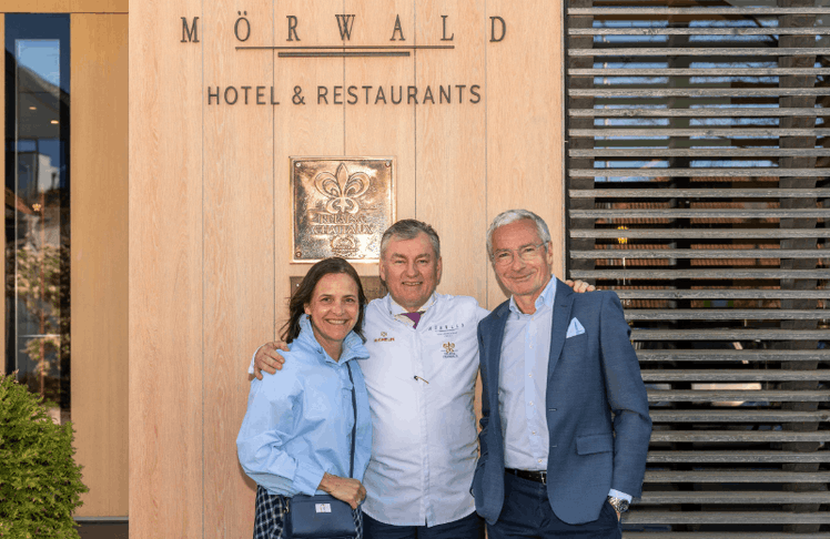 V.l.n.r.: Eva Pariasek, Toni Mörwald und Rainer Pariasek 
