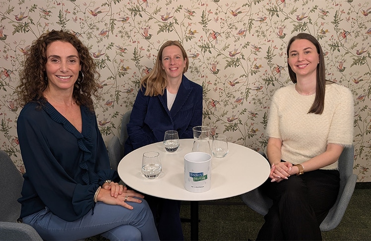 Pamela Vario, CPI Europe Senior Marketing Manager Austria & Adriatic, Katrin Gögele-Celeda, CPI Europe Country Manager Austria / Slovenia / Italy und Sophie Landsteiner, Workforce Transformation Expertin bei PwC   © CPI Europe AG