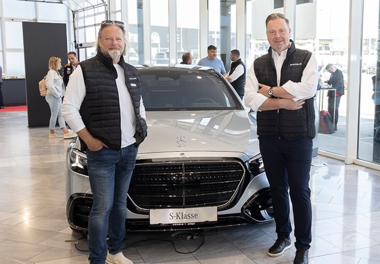 Neue Mercedes-Modelle lockten zahlreiche Gäste zum Merbag-Frühlingsfest
