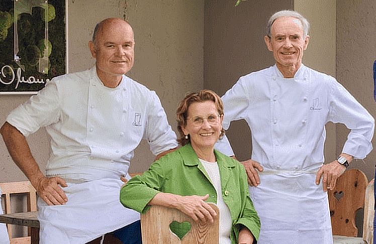 V.l.n.r.: Rudi, Angelika und Karl Obauer.