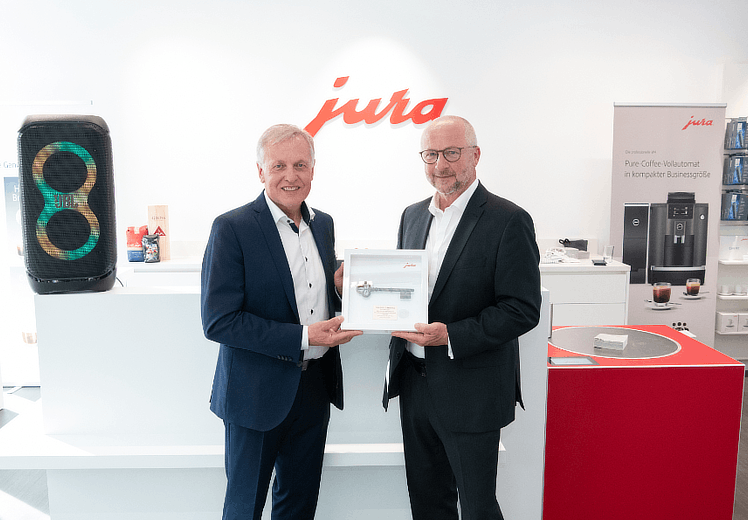 Jura eröffnete ersten Store in Oberösterreich