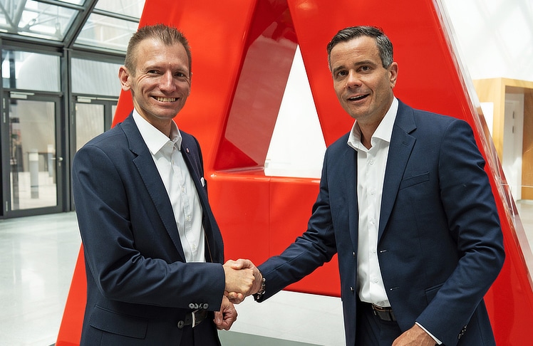 Martin Resel (links) und Richard König © A1/Oliver Hrebejk