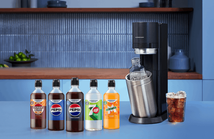 Sodastream will mit "drink mixes" den Sirup-Markt revolutionieren. 