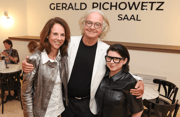 V.l.n.r.: Vera Russwurm, Peter Hofbauer und Claudia Rohnefeld