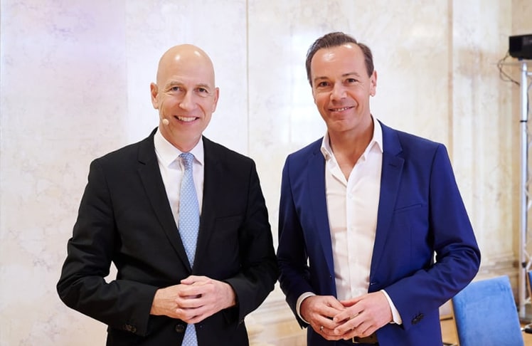 OeNB-Gouverneur Martin Kocher und Gerhard Pichler