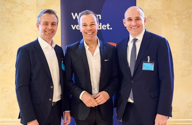 V.l.n.r.: Martin Hauer (Raiffeisen NÖ-Wien), Gerhard Pichler (Business Circle) und Envar Sirucic (Bawag)
