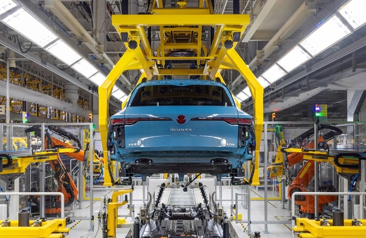 Im chinesischen Volkswagen Anhui Werk werden eigens für China entwickelte Fahrzeuge gebaut.