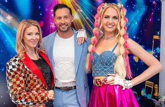 Wiener Society feierte bei ESC-Party über den Dächern Wiens