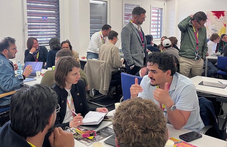 Auch Mentoring Sessions standen am Programm. 