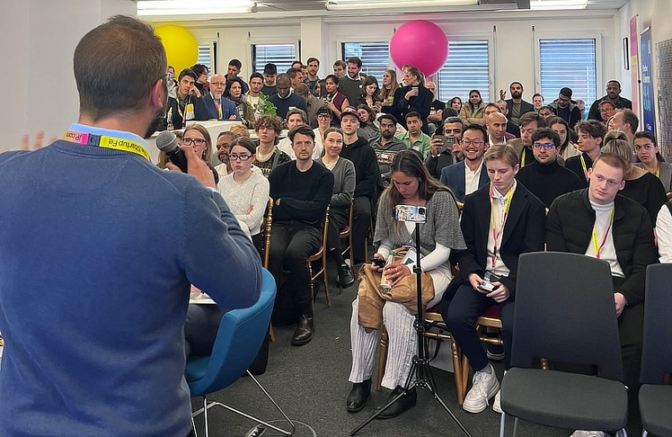 Mit dabei waren rund 20 Startups aus sechs Ländern sowie mehr als 300 Gäste aus Politik und Wirtschaft.