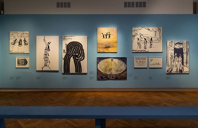Ausstellungsansicht "A Muslim, a Christian, and a Jew" © Ouriel Morgensztern