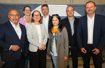 Wohnprojekt "Ott 44" in Wien-Hernals feierte Dachgleiche