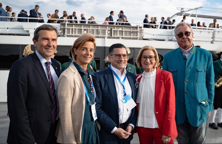V.l.n.r.: Reinhard Karl, Valerie Brunner, Marcel Haraszti, Johanna Mikl-Leitner und Wolfgang Fischer