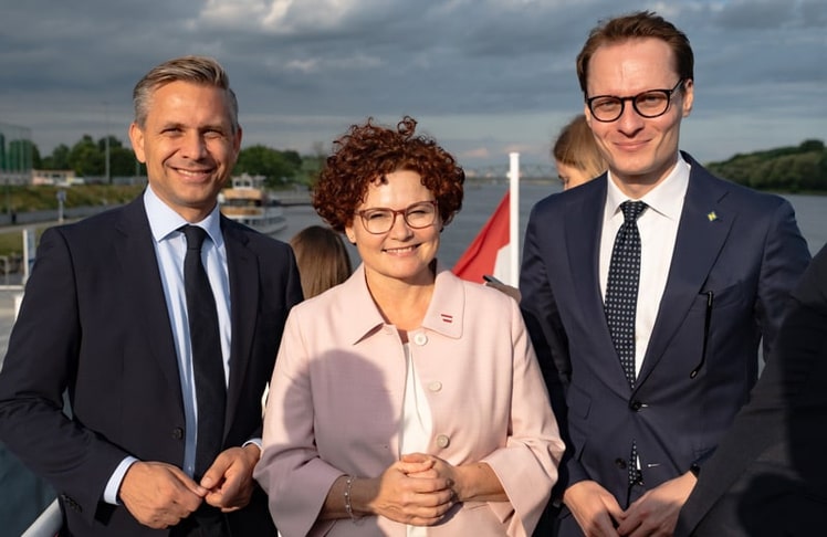 Wolfgang Hattmannsdorfer, Elisabeth Zehetner und Benedikt Schmidinger