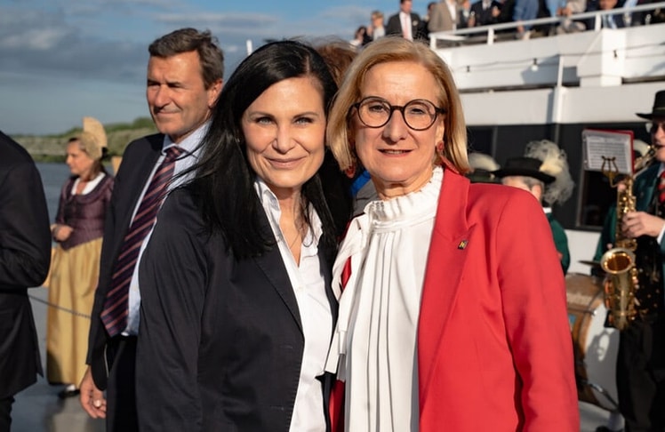Silvia Grünberger und Johanna Mikl-Leitner