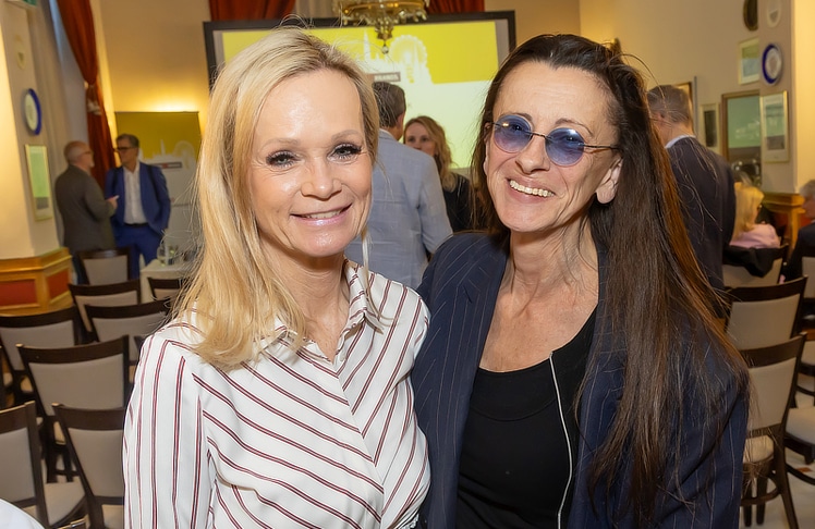 Marion Pelzel (links) und Brigitte Just © LEADERSNET/C. Mikes