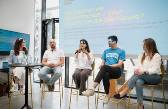 Junge Medienschaffende diskutierten über die Zukunft der Branche