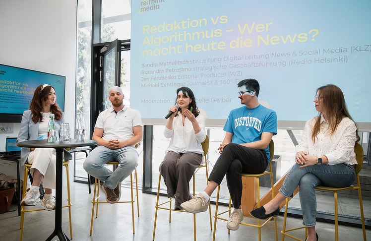 Die Grazer Ausgabe von re:think media fand am 21. Mai im Unicorn Startup & Innovation Hub statt.
