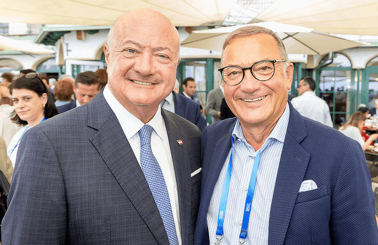 V.l.n.r.: Christian Stocker und Heinz Stiastny 