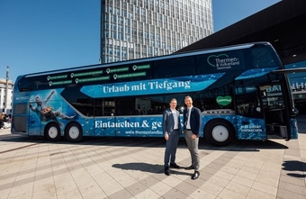 Direkt in die Therme: Mit dem Thermenlandbus entspannt ans Ziel