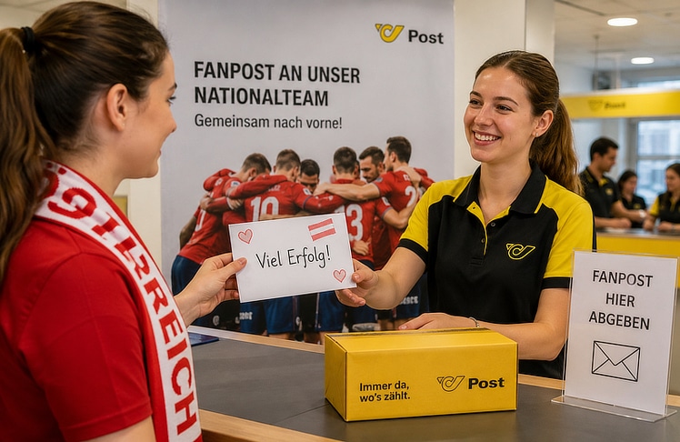 Post ermöglicht Fanpost an das Nationalteam in den USA (Symbolbild) © KI-generiert mit ChatGPT von OpenAI