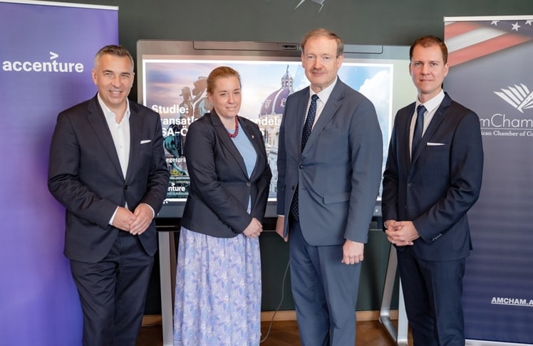 V.l.n.r.: Michael Zettel, Karin Zeltner, Christian Helmenstein und Philipp Krabb
