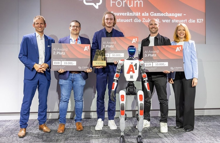 V..l.n.r.: Martin Resel, Stefan Weigelhofer, Oliver Hepp, Manuel Ruckerbauer und Barbara Lang