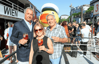 DDSG Blue Danube startet mit Prosecco- oder Aperol-Flatrate in Wien durch