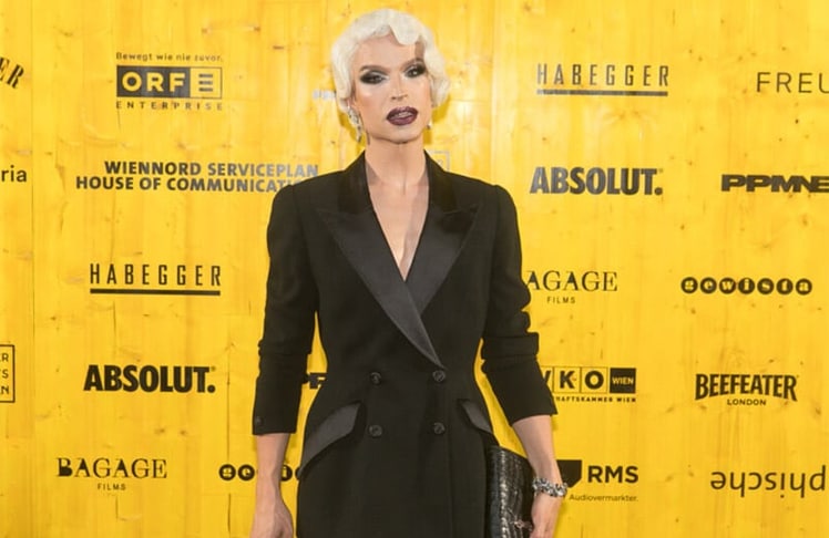 Drag Queen Tamara Mascara gehört mittlerweile zu den Stammgästen der Preisverleihung.
