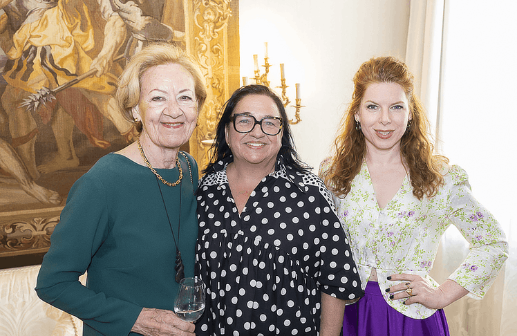 V.l.n.r.: Johanna Kolarik, Maria Happel und Teresa Vogl