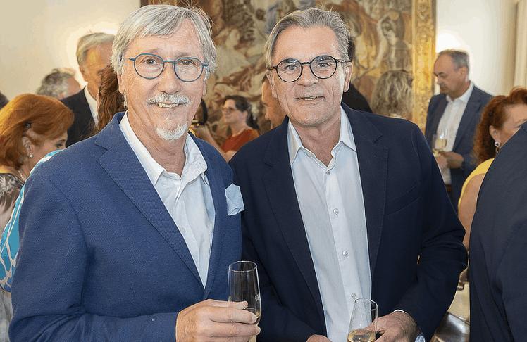V.l.n.r.: Manfred Waba und Peter Großmann 